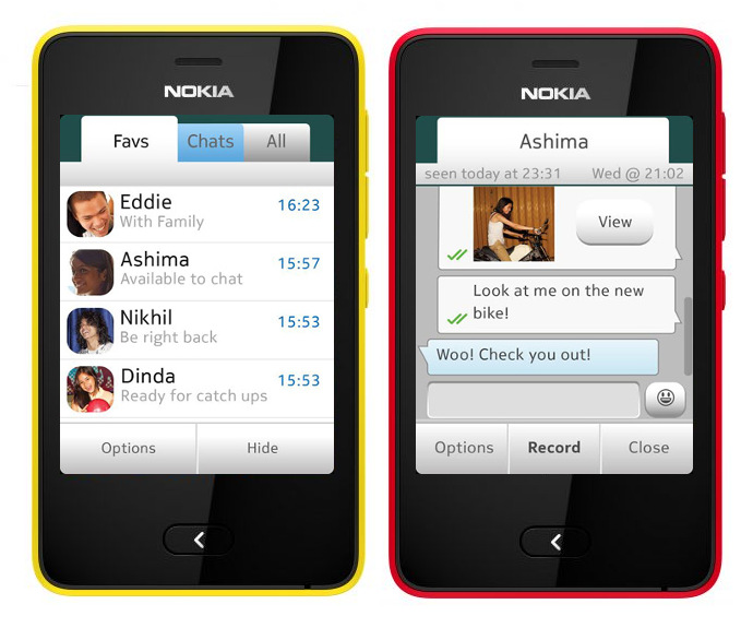 Shortcut Tuk Nokia Asha 501